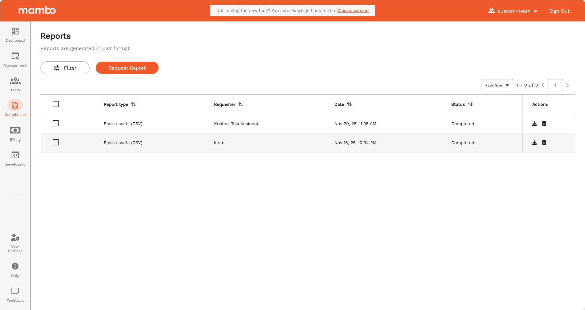 compliance-reports